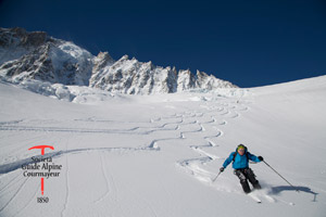 Freeride con le guide alpine di Courmayeur